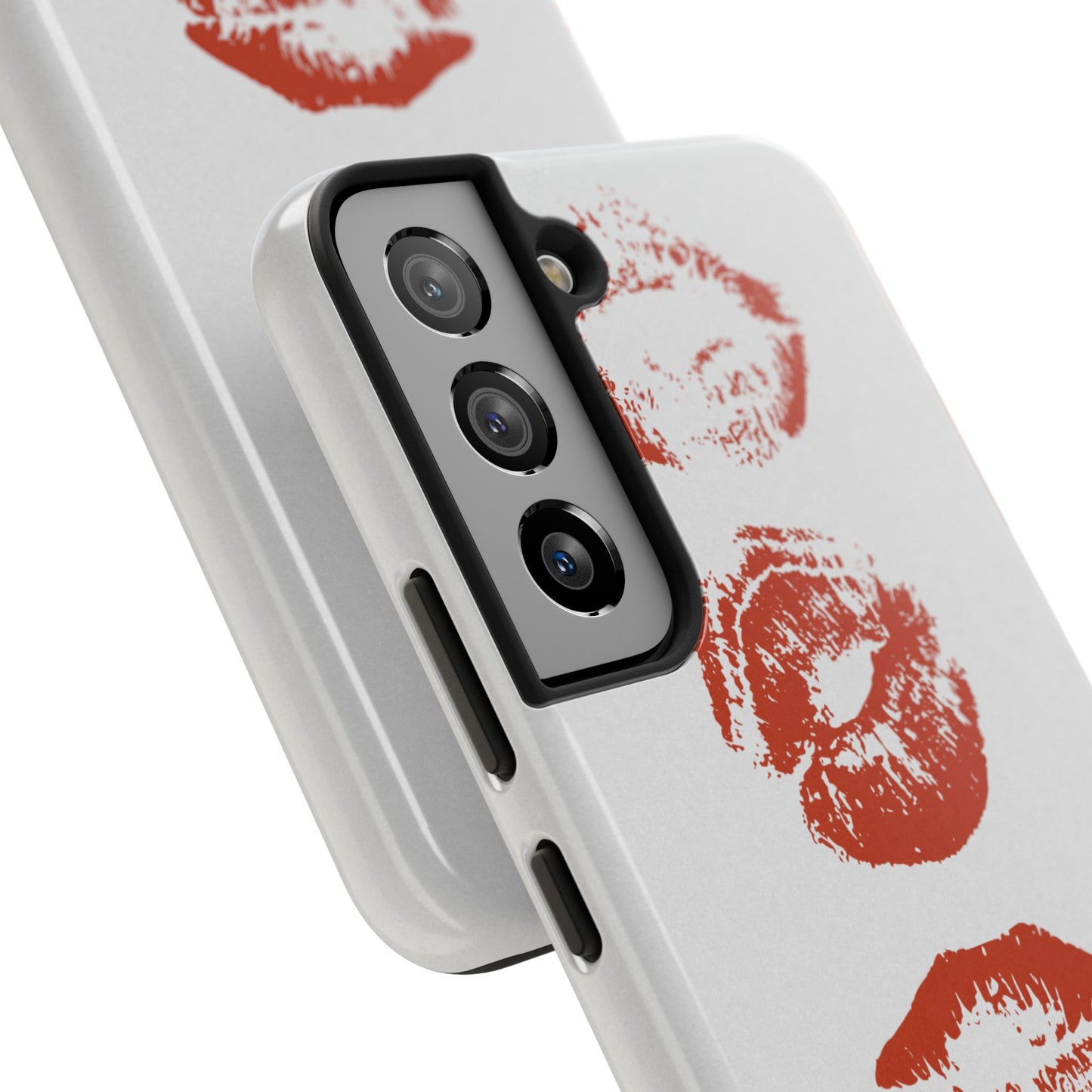 Kiss Print, Chic. Tough Phone Case