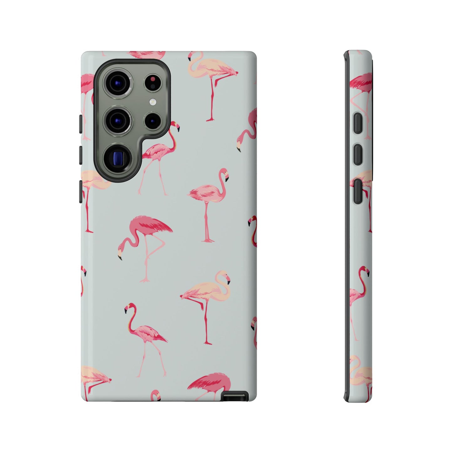 Stylish Flamingo, Summer Vibes Tough Phone Case for Samsung