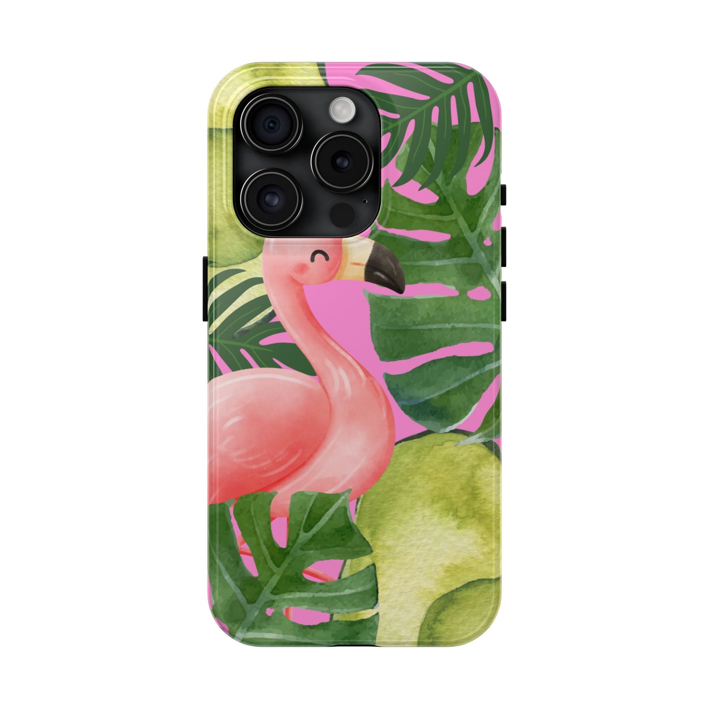 Tropical Flamingo, Cute, Summer Vibes Tough Phone Case