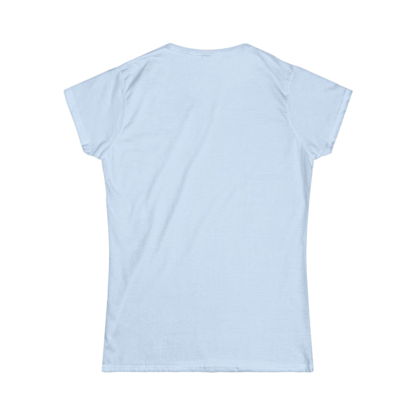 Women's Inspirational Tee - Softstyle T-Shirt STRAIGHT OUT OF POLICE ACADEMY