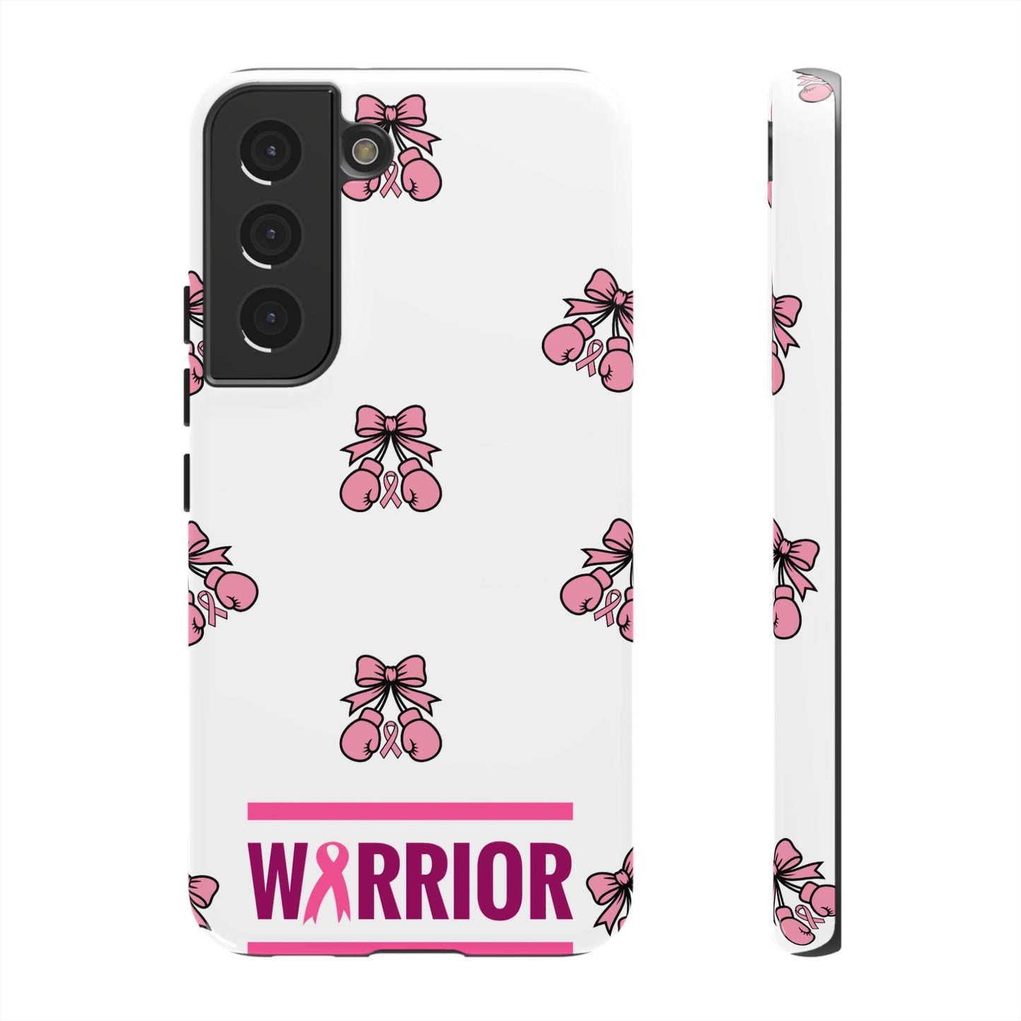 Phone Case - Pink Warrior Cancer Awareness Gift for Breast Cancer Survivor for Samsung