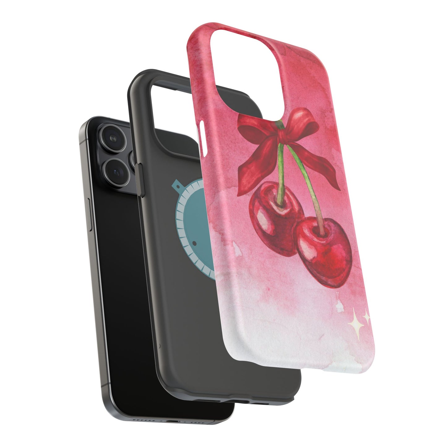 Chic Cherry Magnetic Tough Cases for iPhone