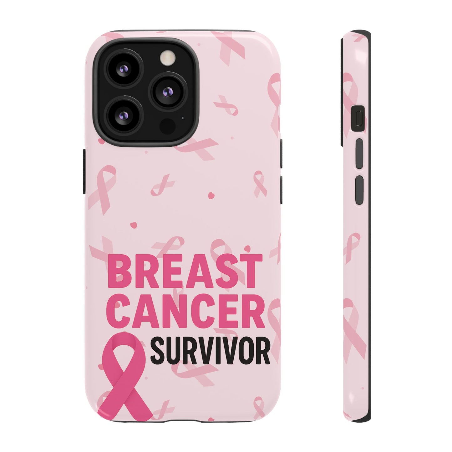 Breast Cancer Survivor Phone Case - Supportive Gift for Fighters, Fighters & Cherished Friends, Awareness Month Essentials