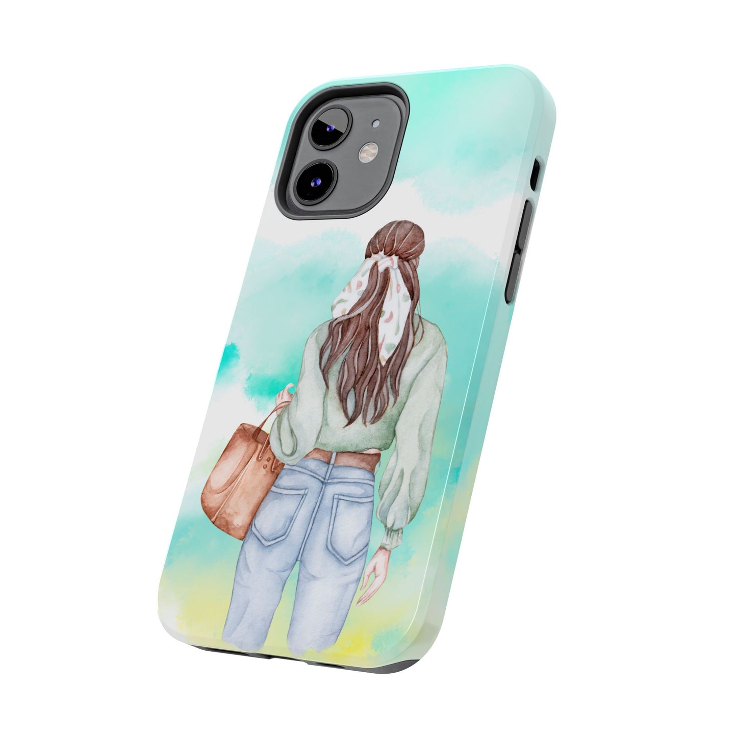 Whimsical Woman Tough Phone Case