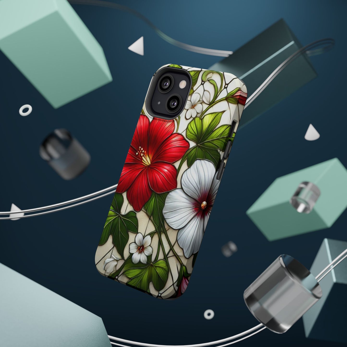 Floral MAGNETIC Phone Case - Vibrant Phone Protection - Great Gift