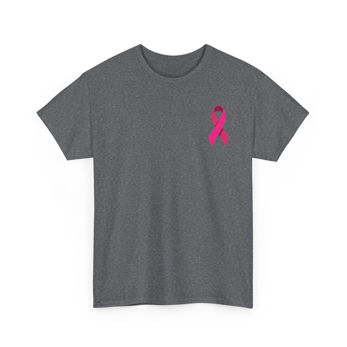 Breast Cancer Awareness Tee - "Give Cancer the Boot" Unisex Cotton Shirt