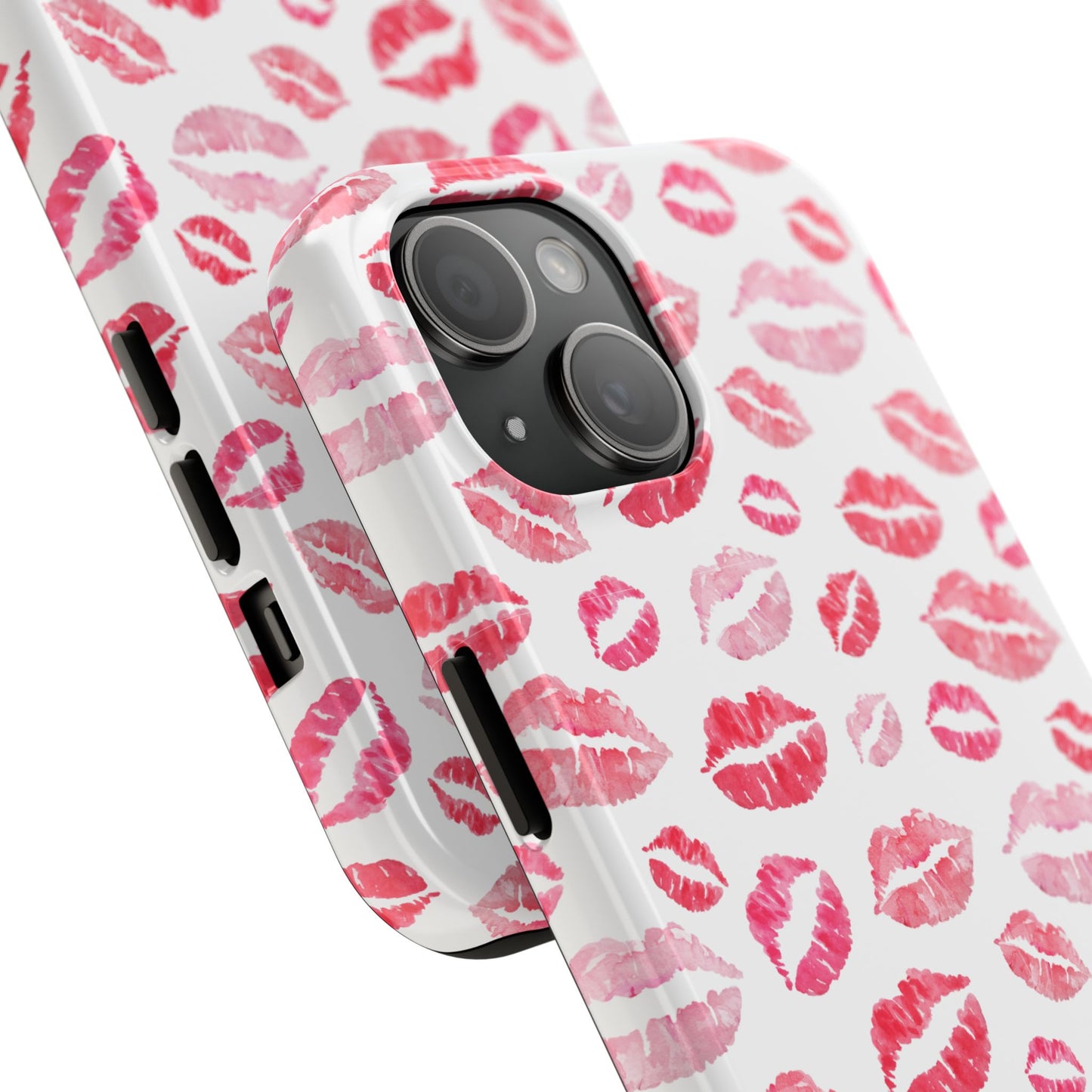Kiss Pattern Tough Phone Cases, Cute, Unique for Iphone