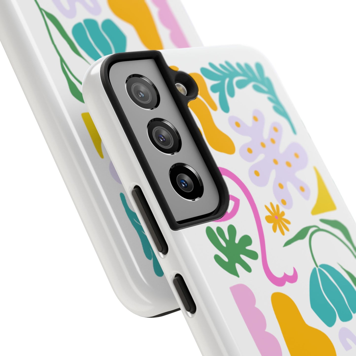 Vibrant Floral Phone Cases, Tough Smartphone Cover, Artistic Cell Phone Protector, Unique Gift for All Occasions, Trendy Tech Accessory
