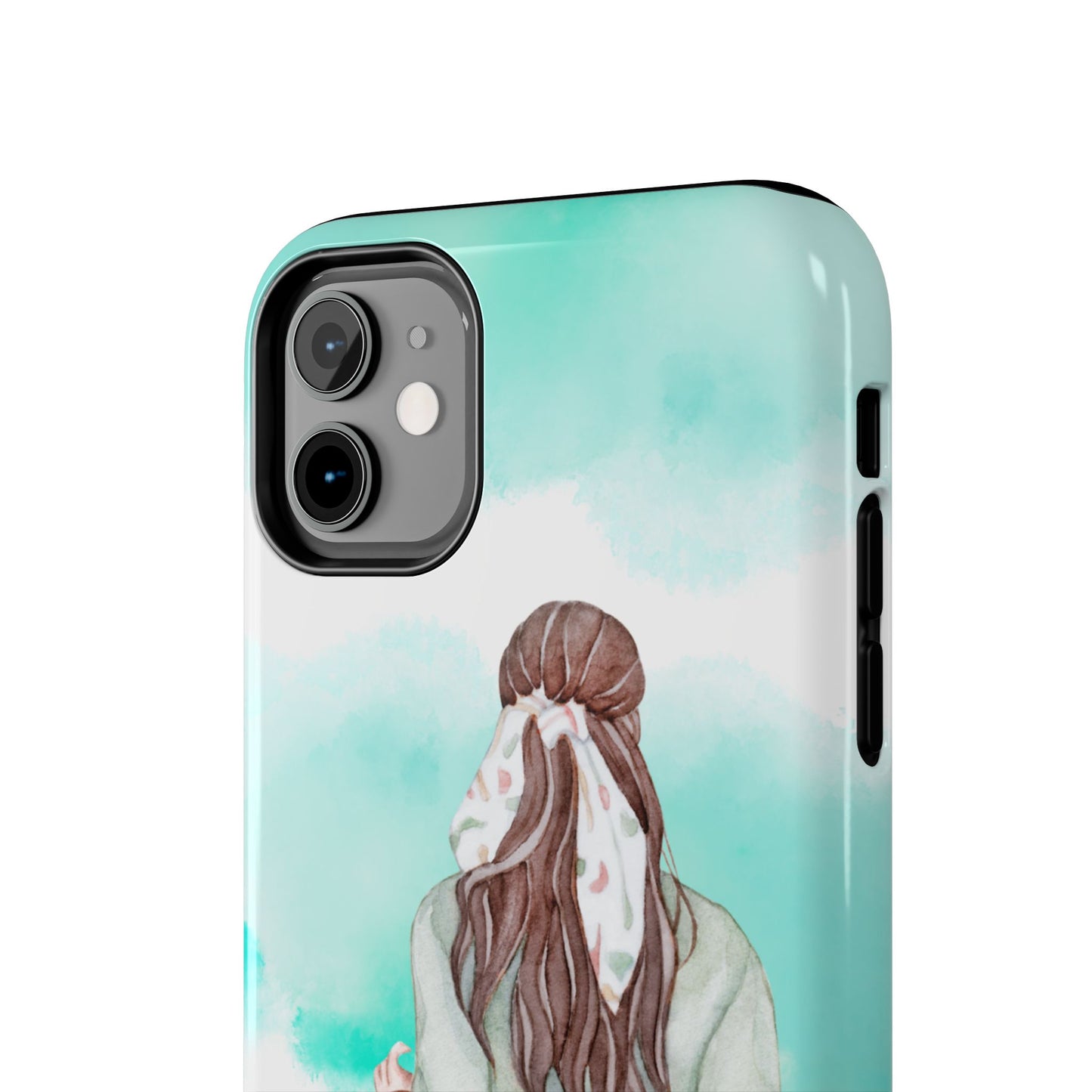 Whimsical Woman Tough Phone Case