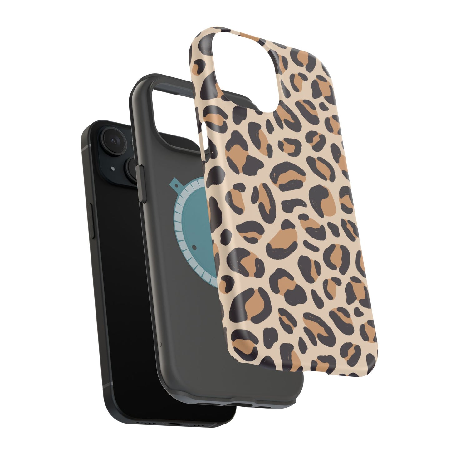 Stylish Leopard Trendy MAGNETIC Phone Case for Iphone