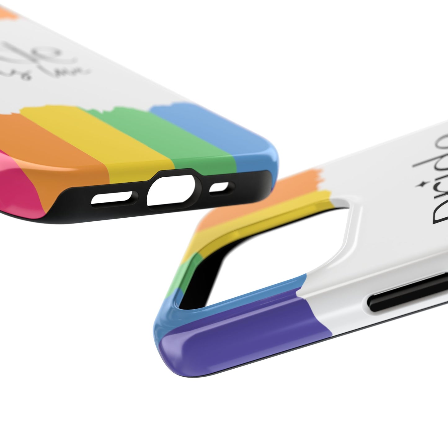 Pride - Love is Love, LGBTQ+, Rainbow Tough Phone Case