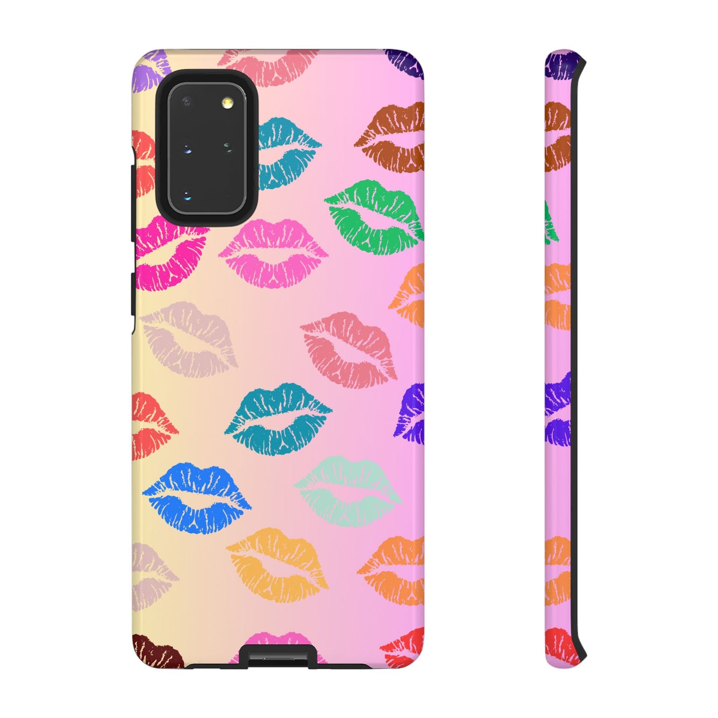Kiss Print Tough Phone Cases Cute, Durable for Samsung