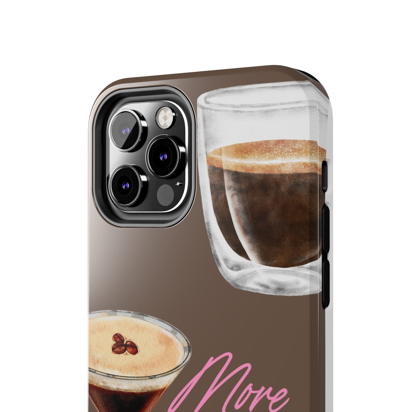 Stylish Coffee Phone Case, Espresso Lovers Gift, Cute Tough Case, Coffee Aesthetic, Phone Accessory for Baristas
