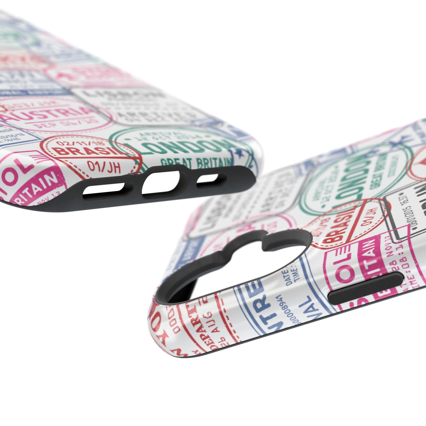Travel-Inspired, Passport, Travelers, Adventure Stamp, Unique MAGNETIC Phone Case