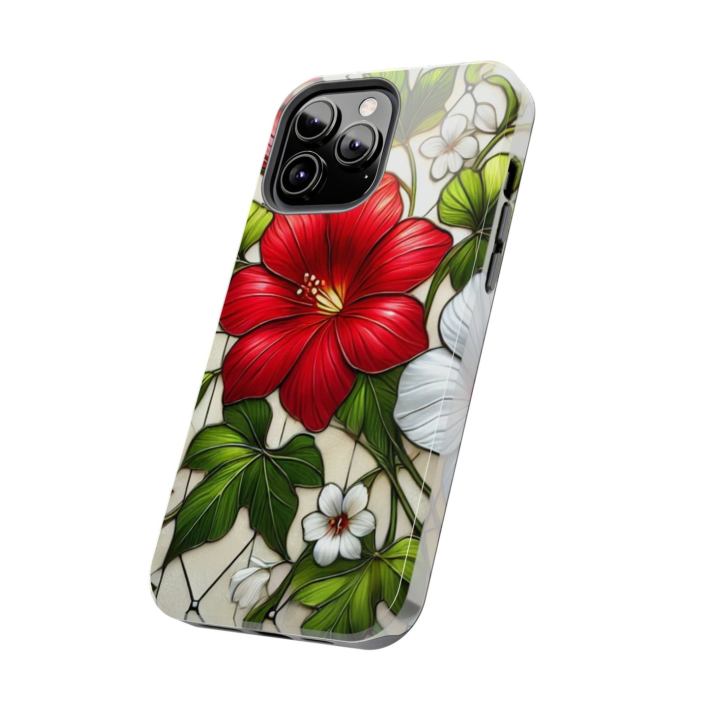 Tough Phone Case with Vibrant Floral Design - Perfect Gift for Nature Lovers
