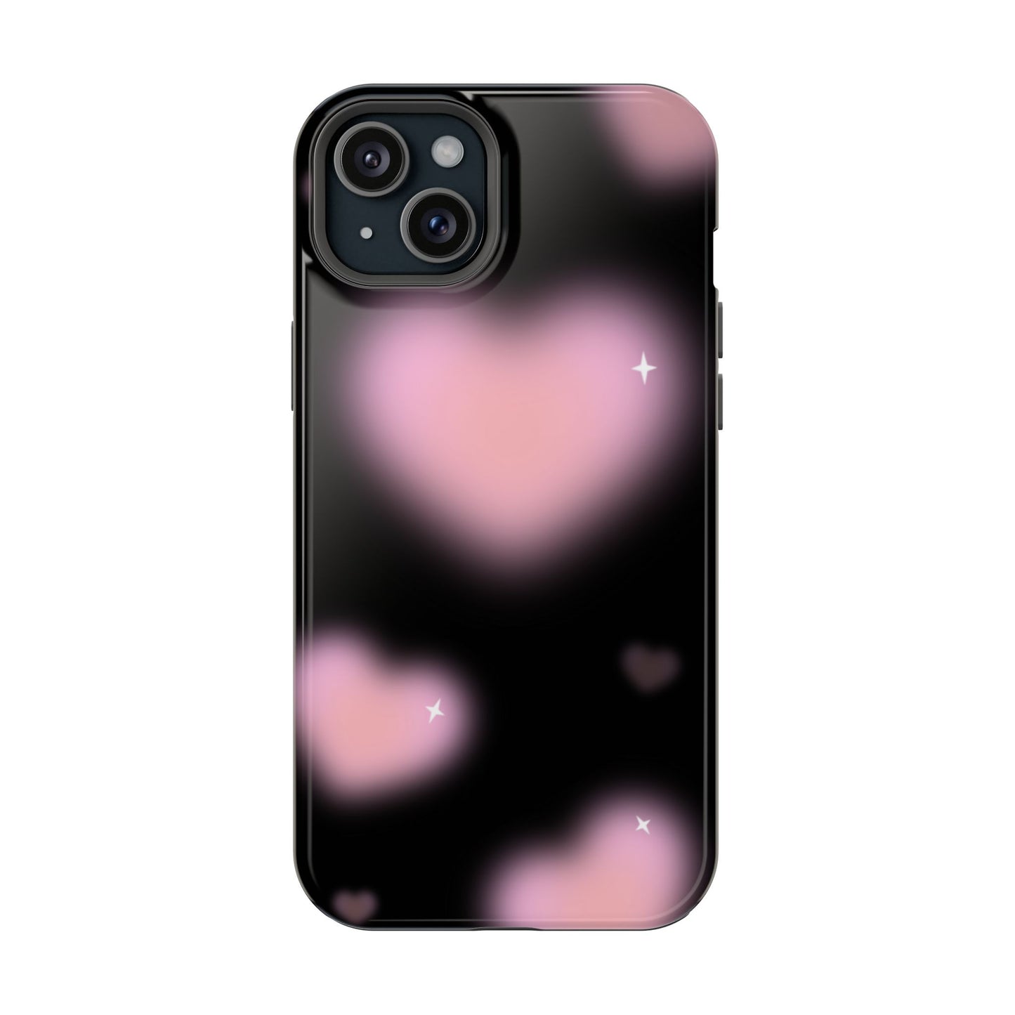 Romantic Pink Heart Pattern MAGNETIC Phone Case