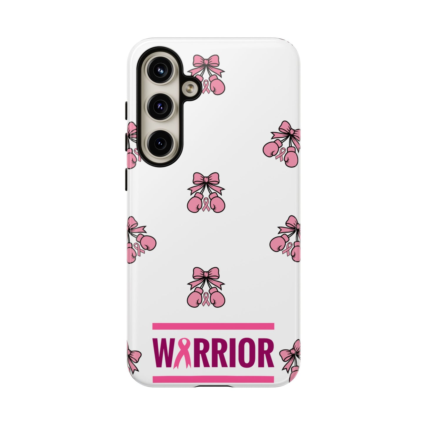 Phone Case - Pink Warrior Cancer Awareness Gift for Breast Cancer Survivor for Samsung