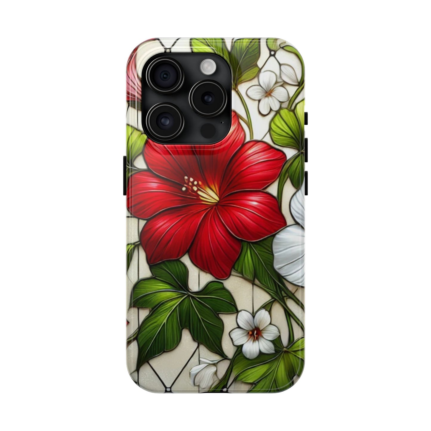 Tough Phone Case with Vibrant Floral Design - Perfect Gift for Nature Lovers