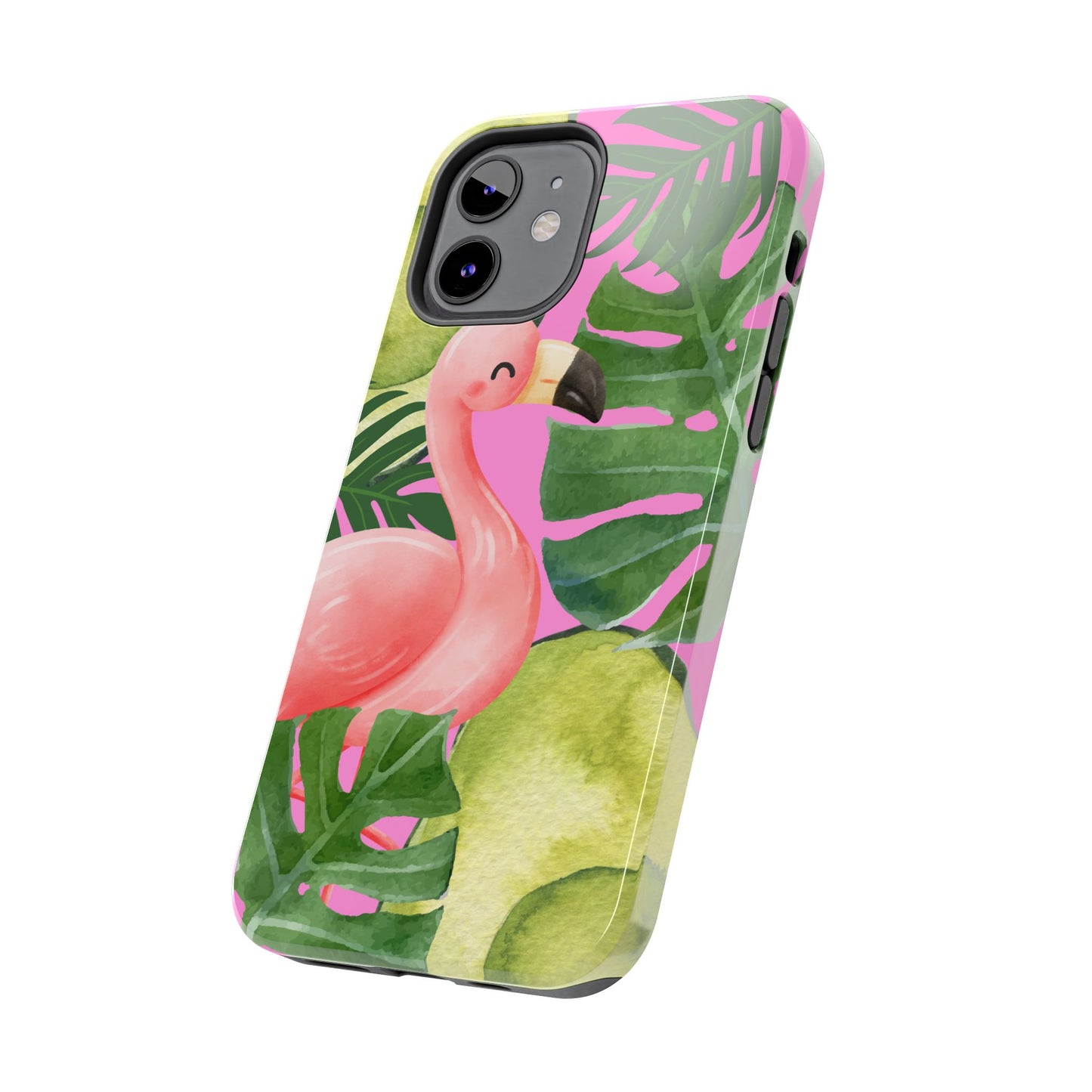 Tropical Flamingo, Cute, Summer Vibes Tough Phone Case