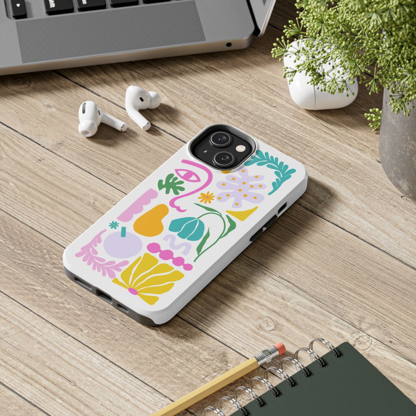 Vibrant Floral Phone Cases, Tough Smartphone Cover, Artistic Cell Phone Protector, Unique Gift for All Occasions, Trendy Tech Accessory