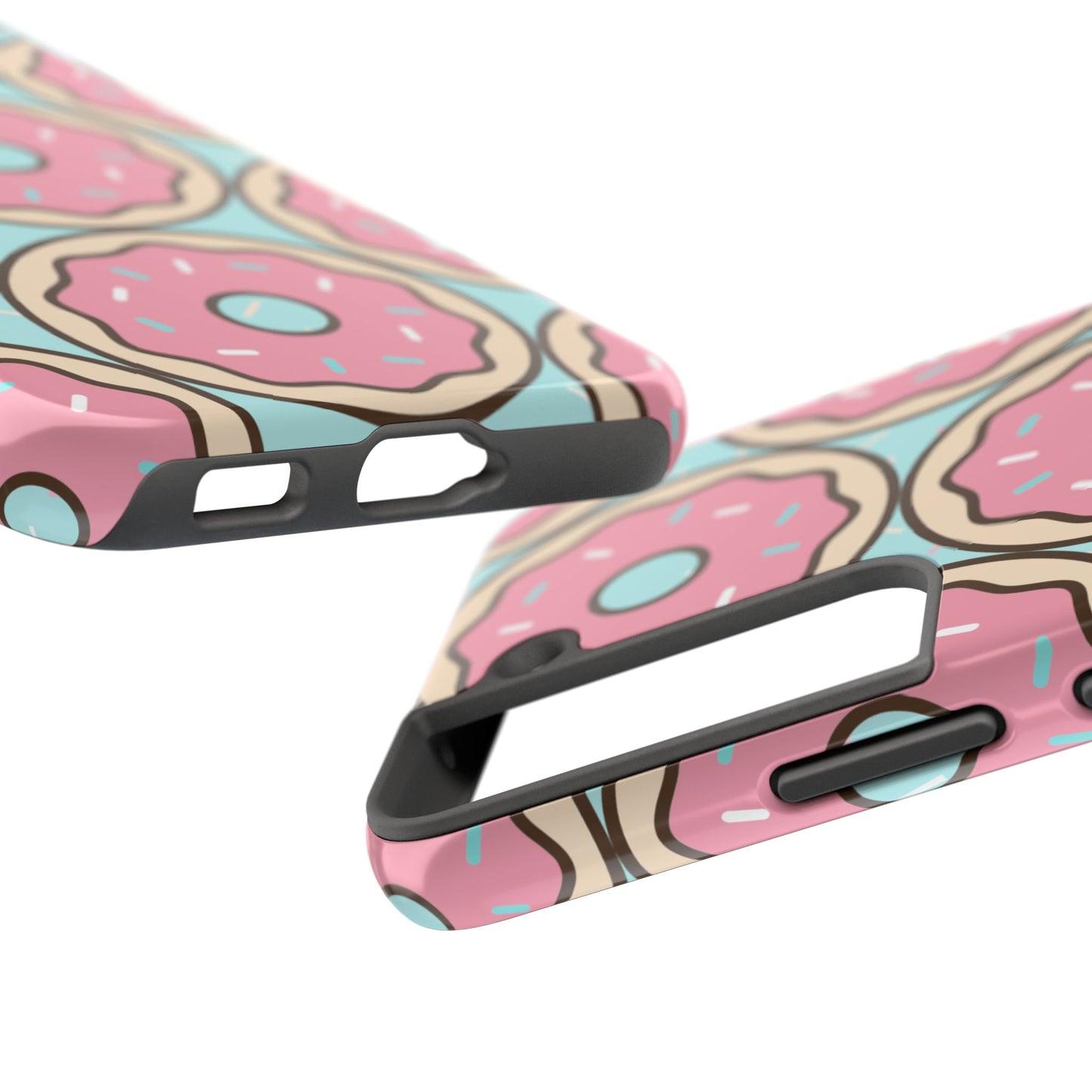 Cute Donut Pattern Tough Phone Case