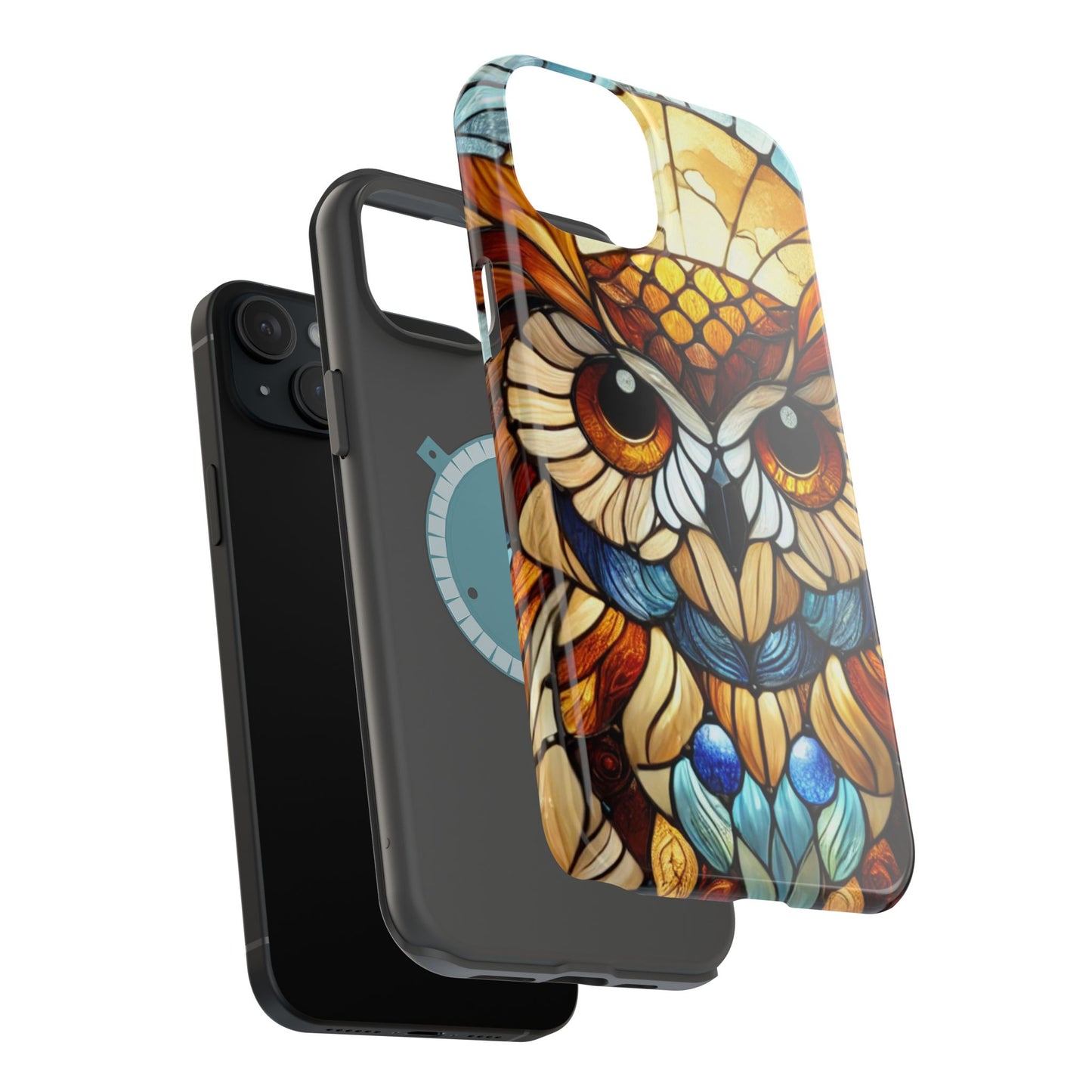 Bohemian Owl MAGNETIC Phone Case for Owl Lovers- Perfect Gift for Iphone