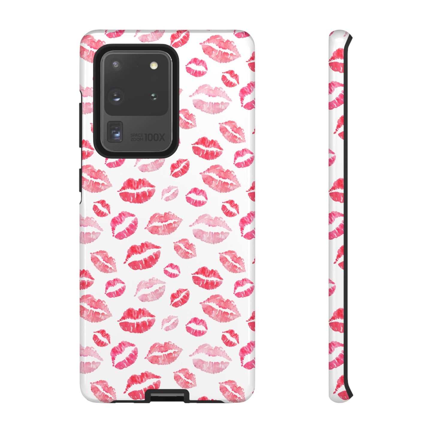 Kiss Pattern Tough Phone Cases, Cute, Unique for Samsung