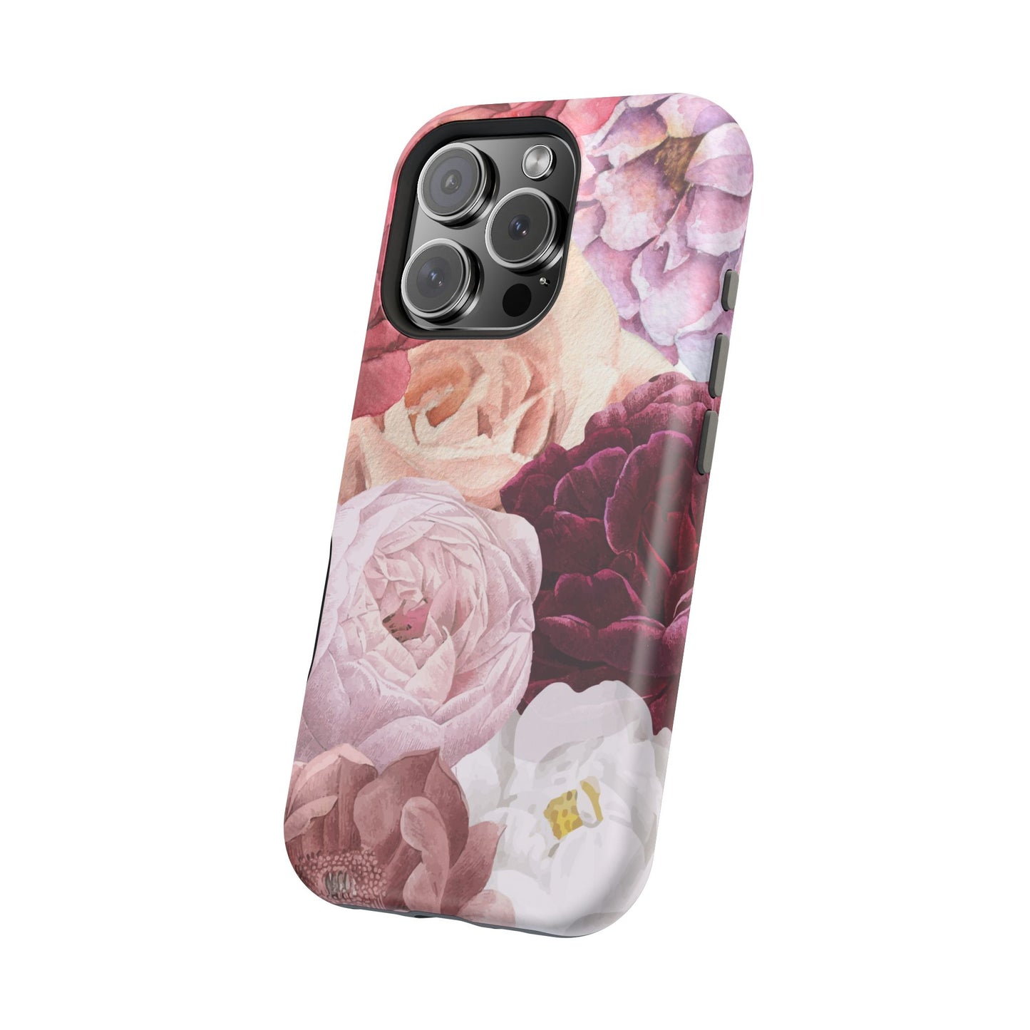 Elegant Protection for Every Occasion Floral Tough Phone Case