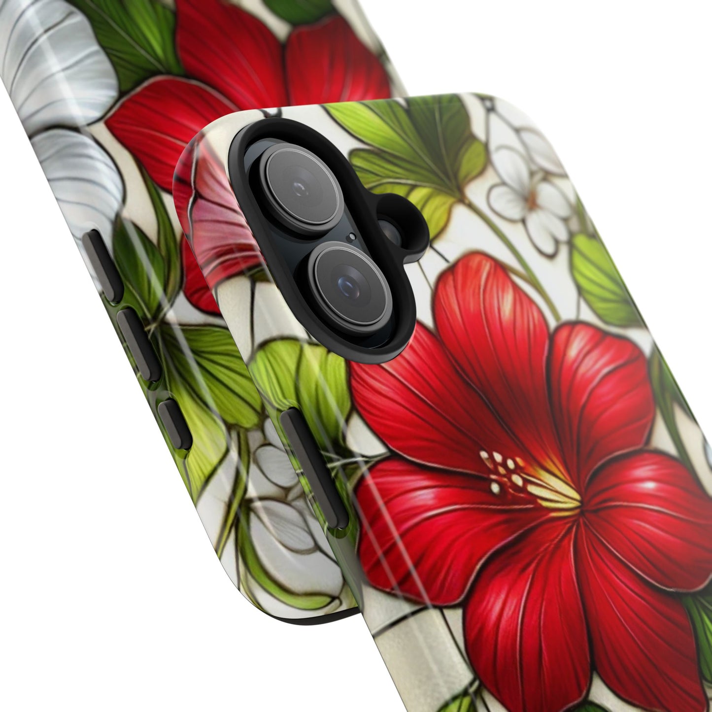 Tough Phone Case with Vibrant Floral Design - Perfect Gift for Nature Lovers