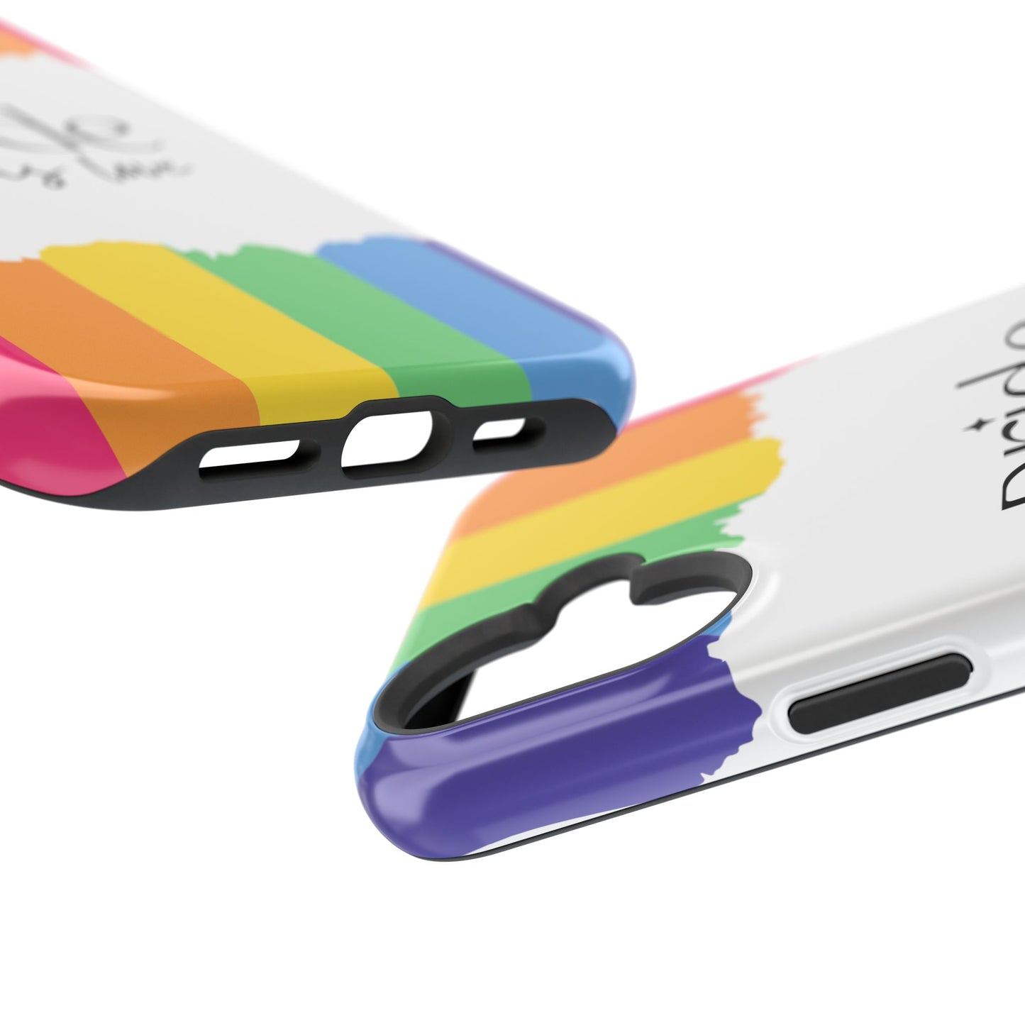 Pride - Love is Love, LGBTQ+, Rainbow Tough Phone Case