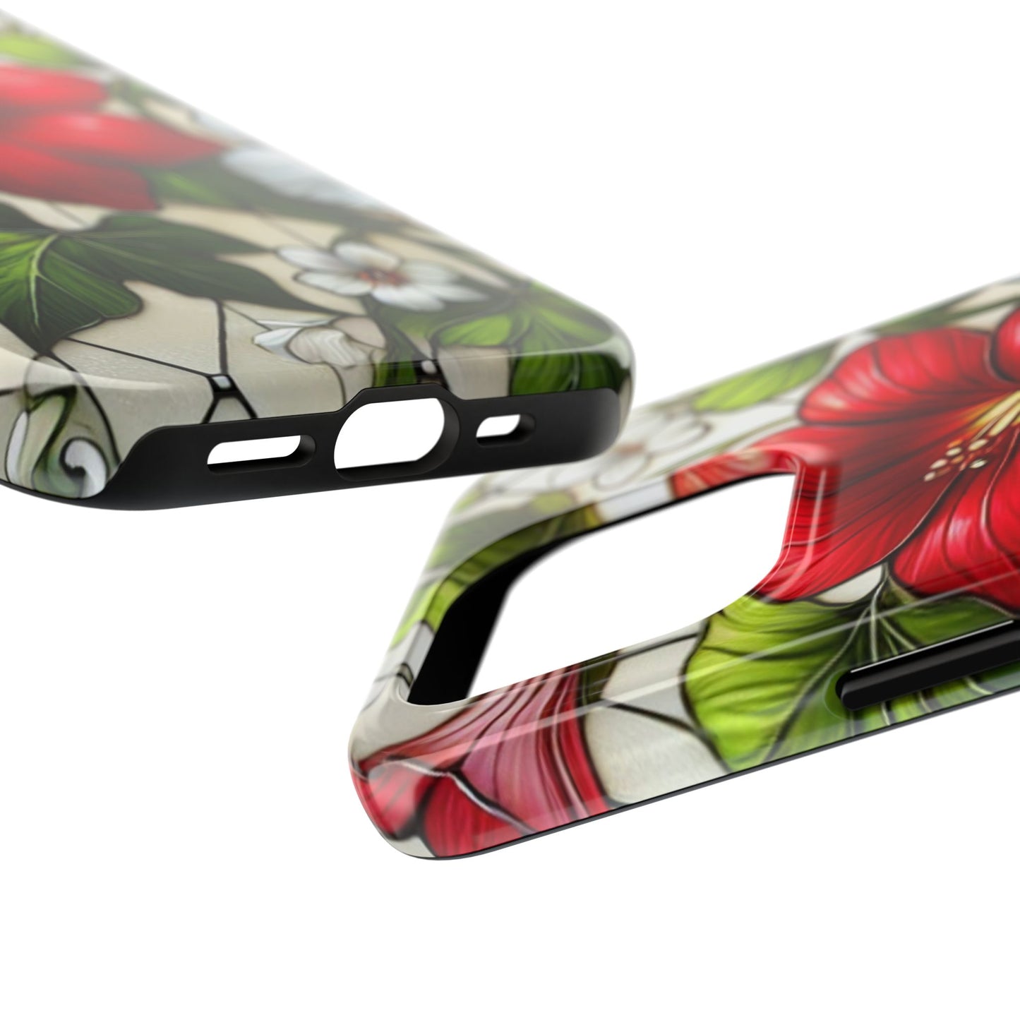 Tough Phone Case with Vibrant Floral Design - Perfect Gift for Nature Lovers