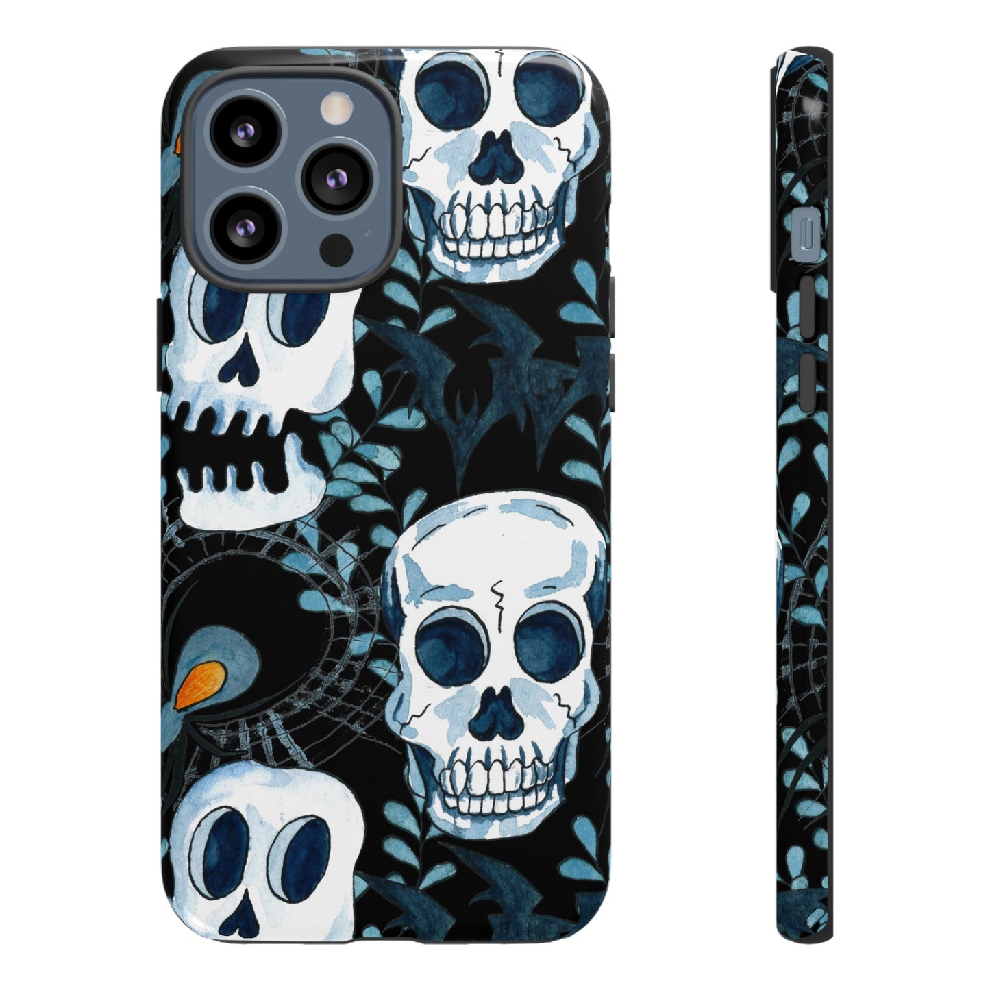 Halloween, Skull, Gothic Phone Case for Iphone - FREE Shipping