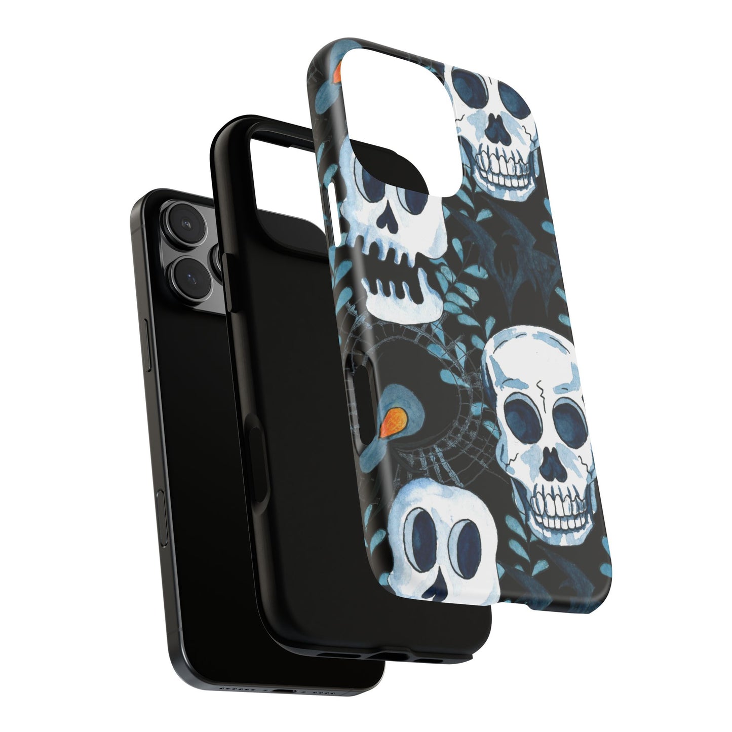Halloween, Skull, Gothic Phone Case for Iphone - FREE Shipping