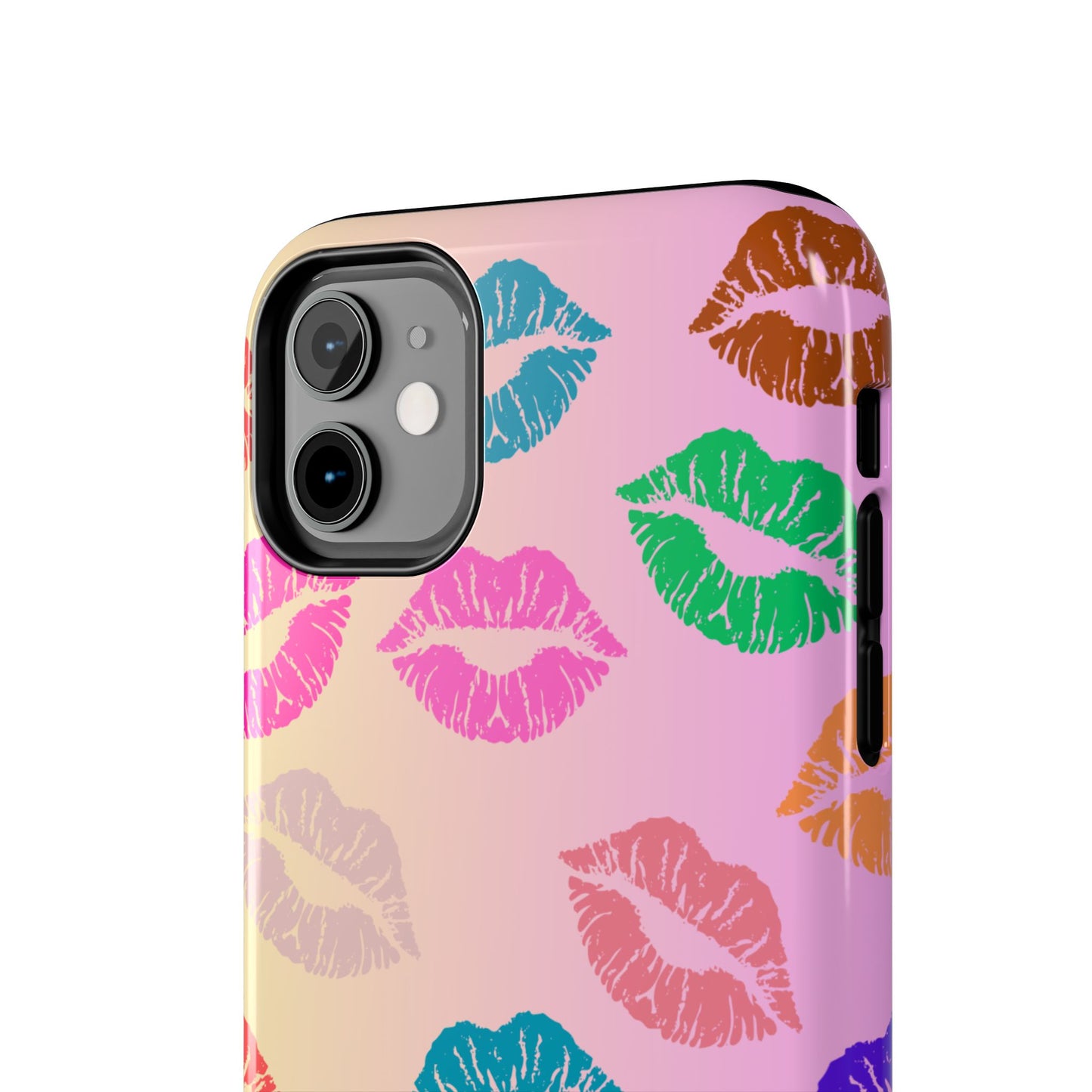 Kiss Print Tough Phone Cases Cute, Durable for Iphone