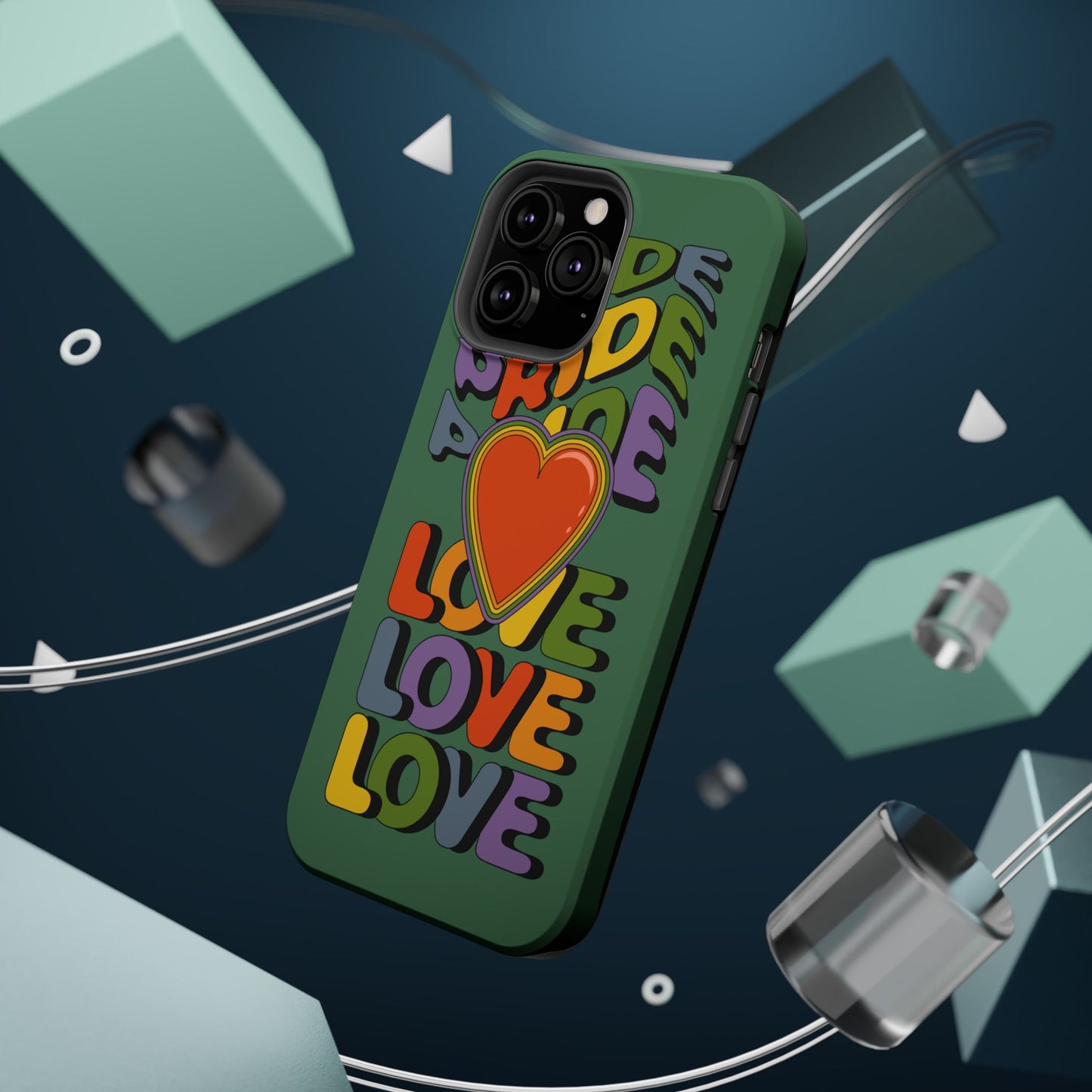 Pride Love - LGBTQ+ Support Tough Phone Case
