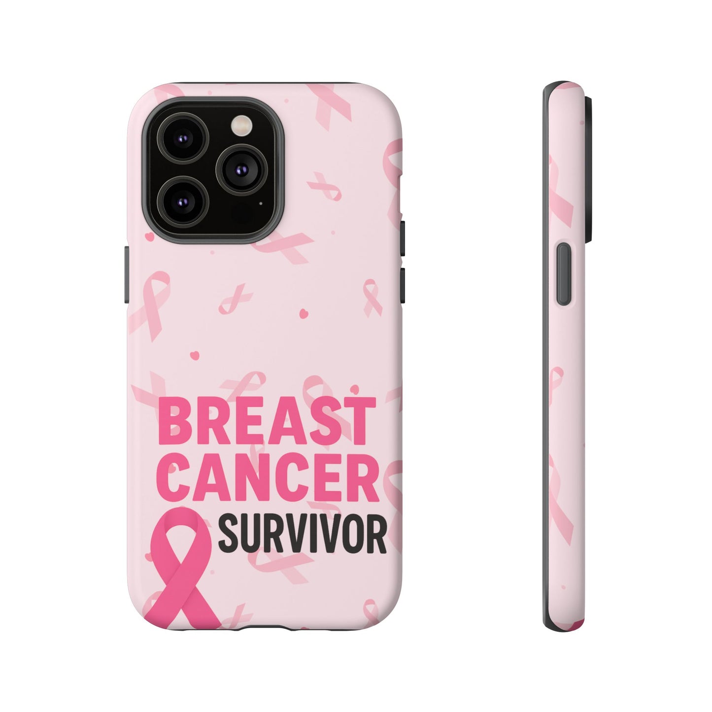 Breast Cancer Survivor Phone Case - Supportive Gift for Fighters, Fighters & Cherished Friends, Awareness Month Essentials