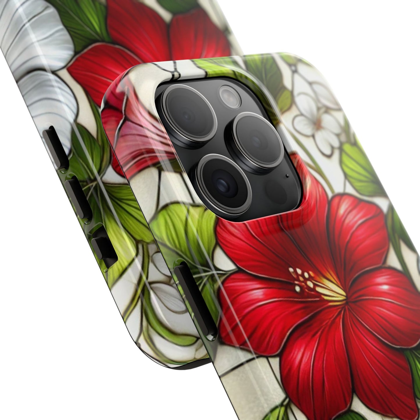 Tough Phone Case with Vibrant Floral Design - Perfect Gift for Nature Lovers