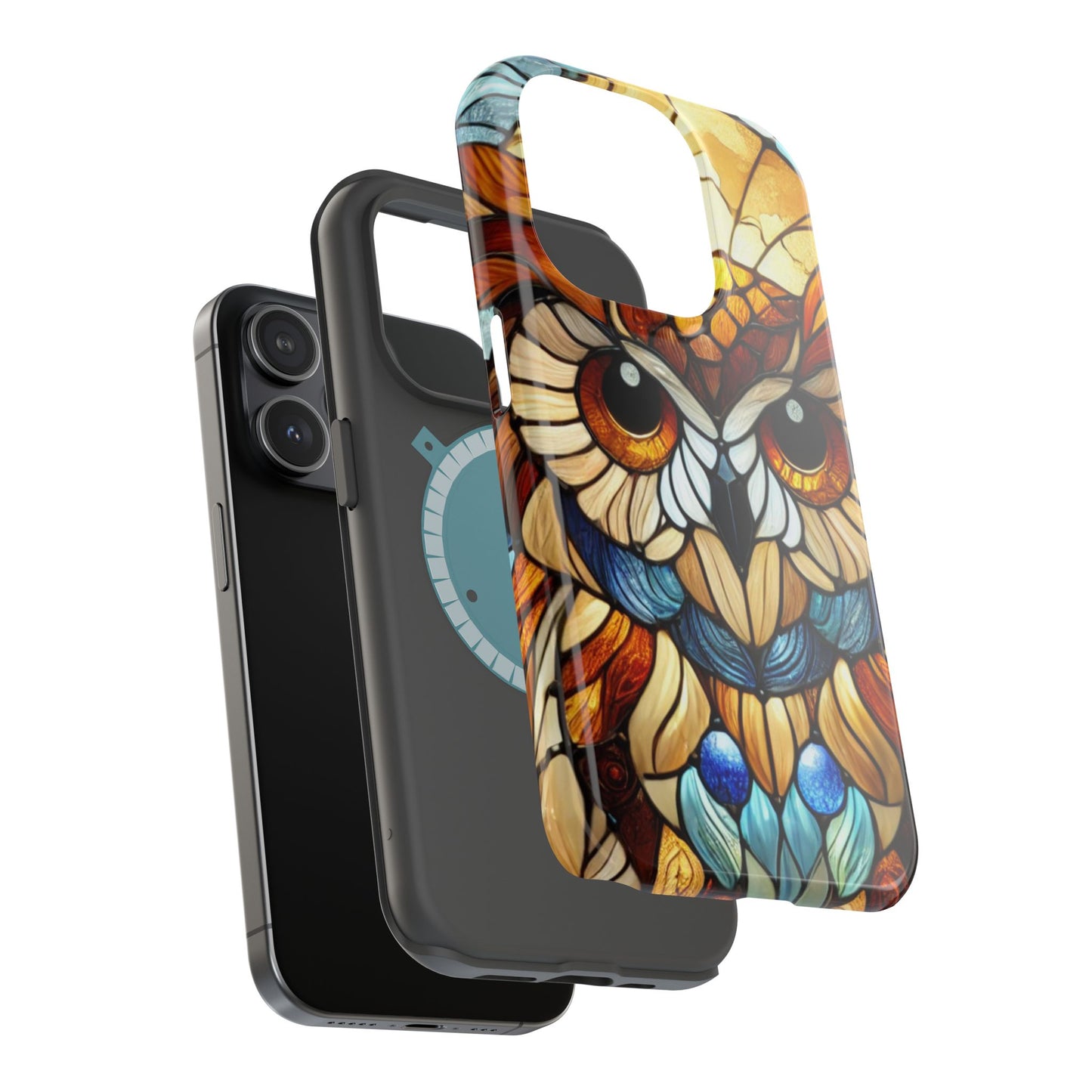 Bohemian Owl MAGNETIC Phone Case for Owl Lovers- Perfect Gift for Iphone