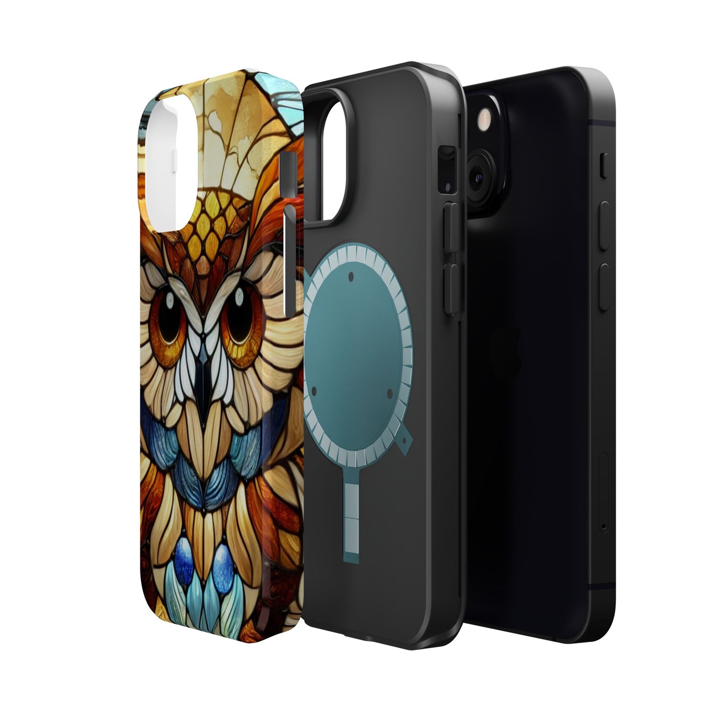 Bohemian Owl MAGNETIC Phone Case for Owl Lovers- Perfect Gift for Iphone