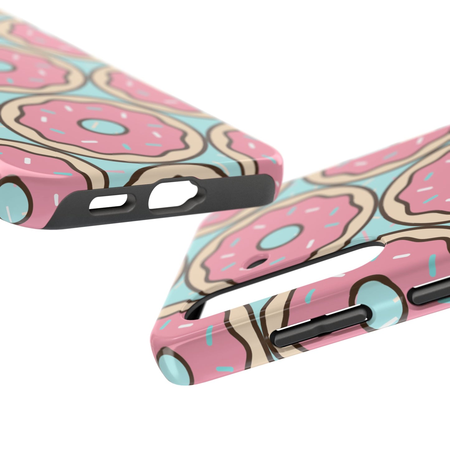 Cute Donut Pattern Tough Phone Case