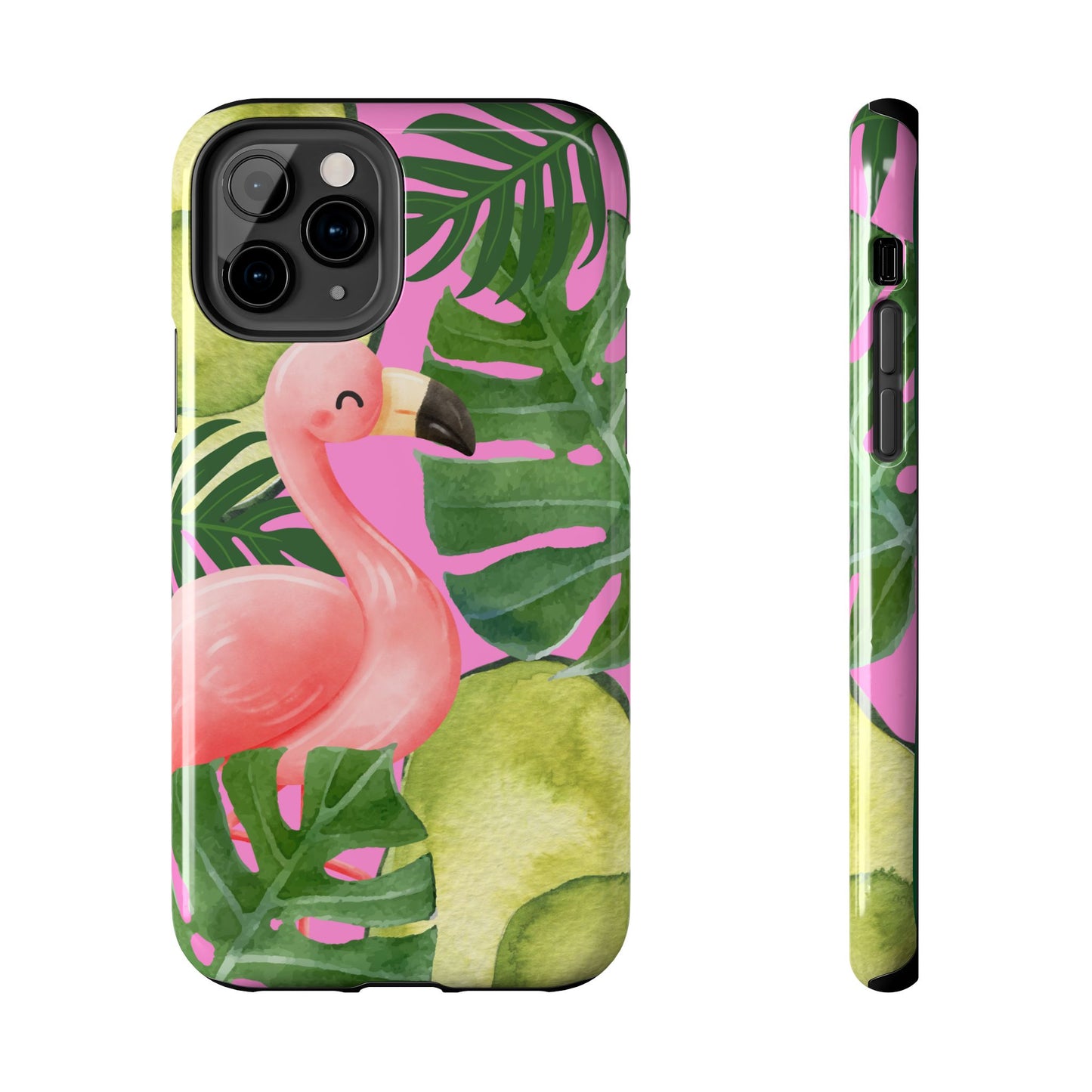 Tropical Flamingo, Cute, Summer Vibes Tough Phone Case