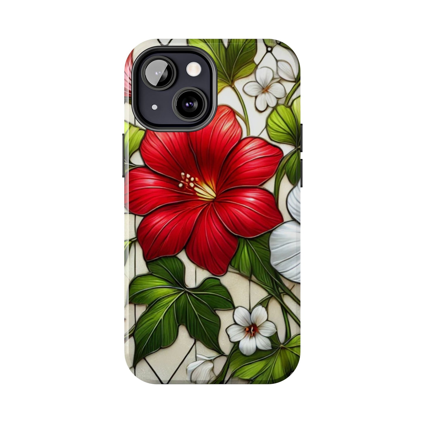 Tough Phone Case with Vibrant Floral Design - Perfect Gift for Nature Lovers