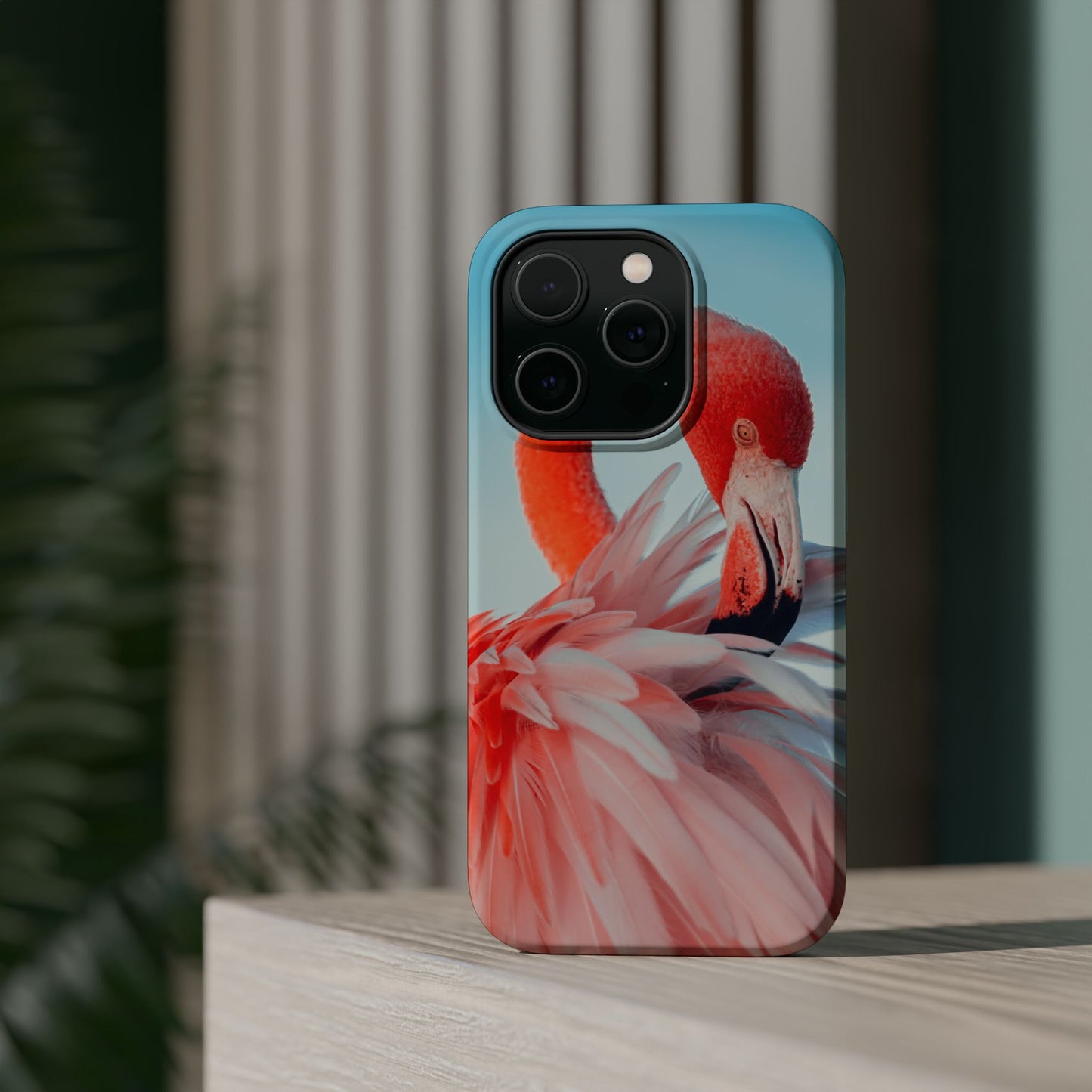 Vibrant Flamingo, Tropical MAGNETIC Phone Case