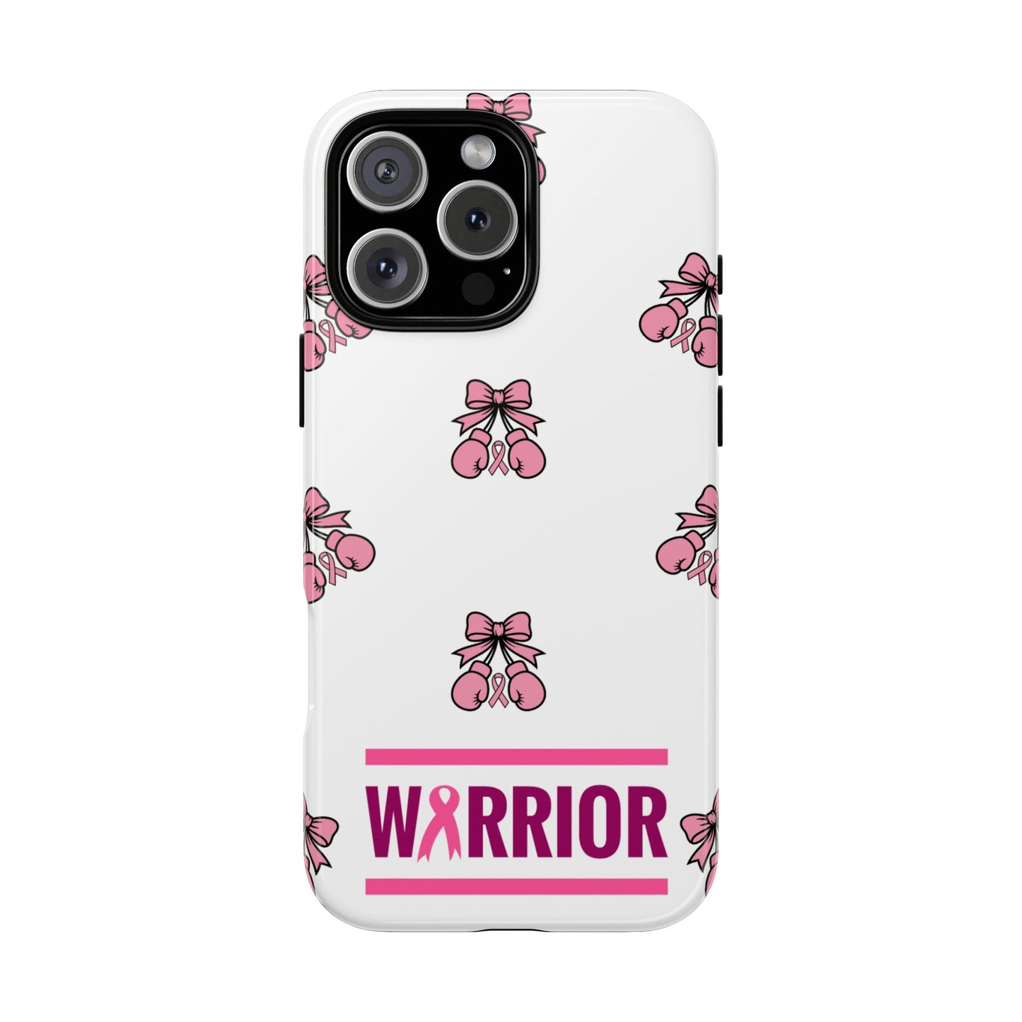 Phone Case - Pink Warrior Cancer Awareness Gift for Breast Cancer Survivor for Iphone