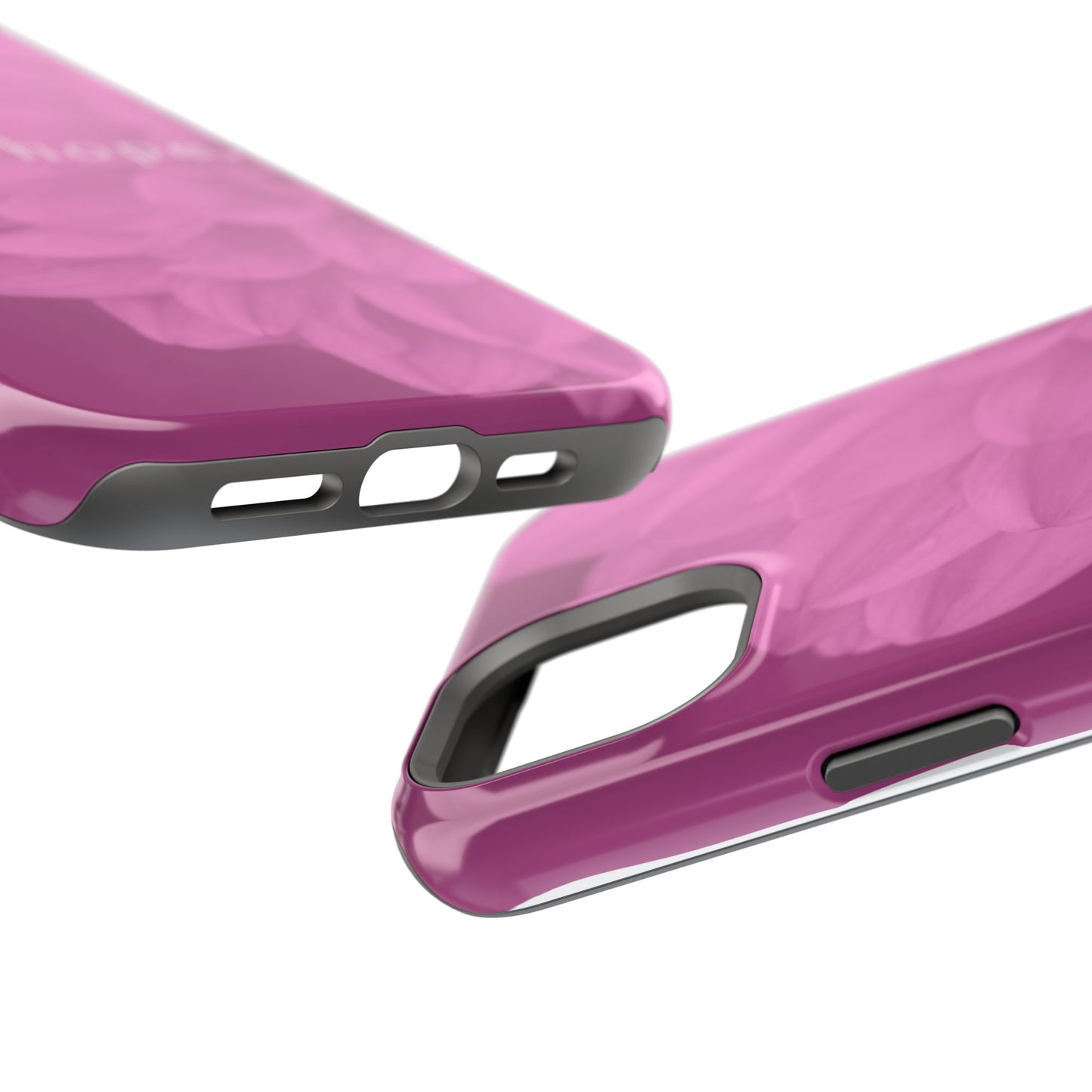 Hopeful, Inspirational Pink Flower Design Phone Case