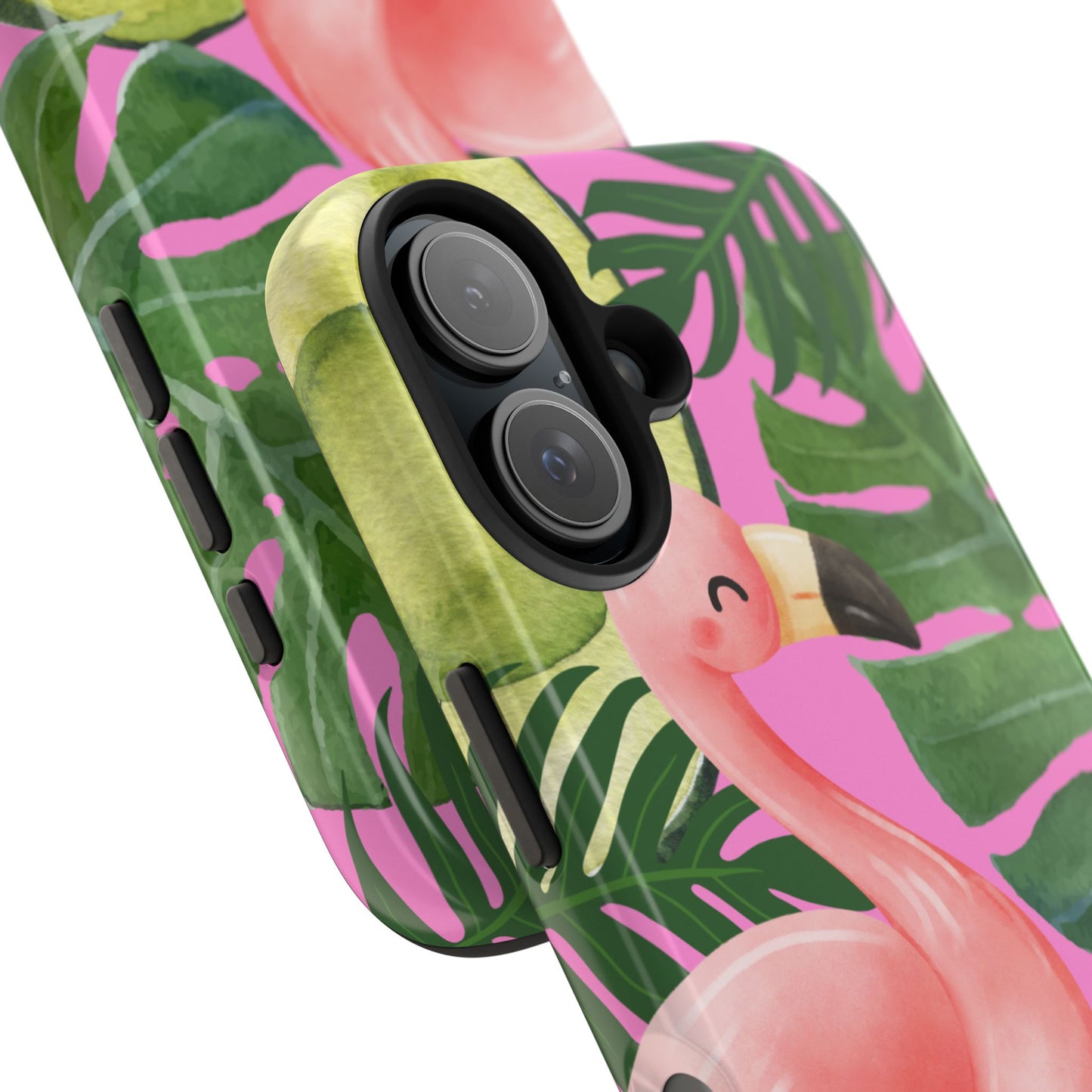 Tropical Flamingo, Cute, Summer Vibes Tough Phone Case