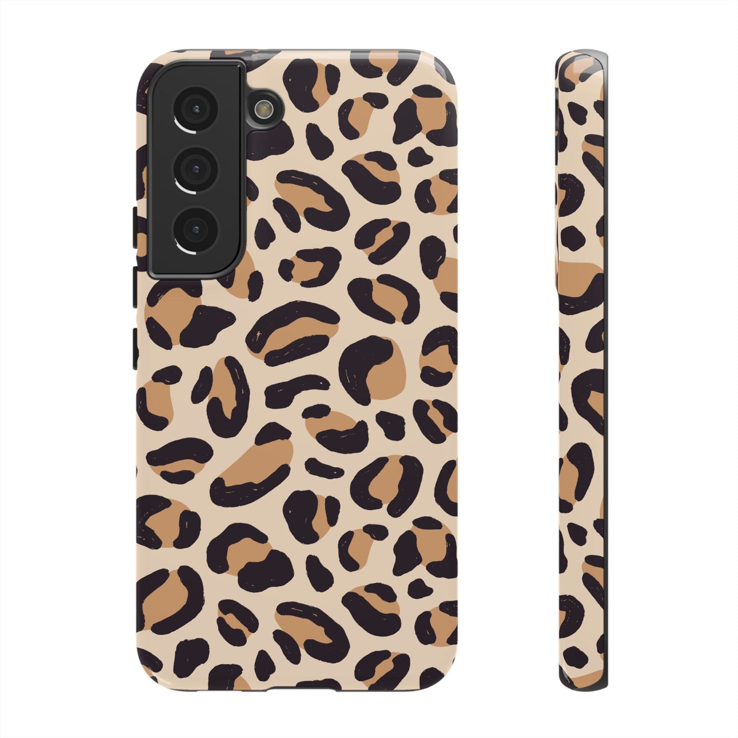 Leopard Print Tough Phone Case for Samsung