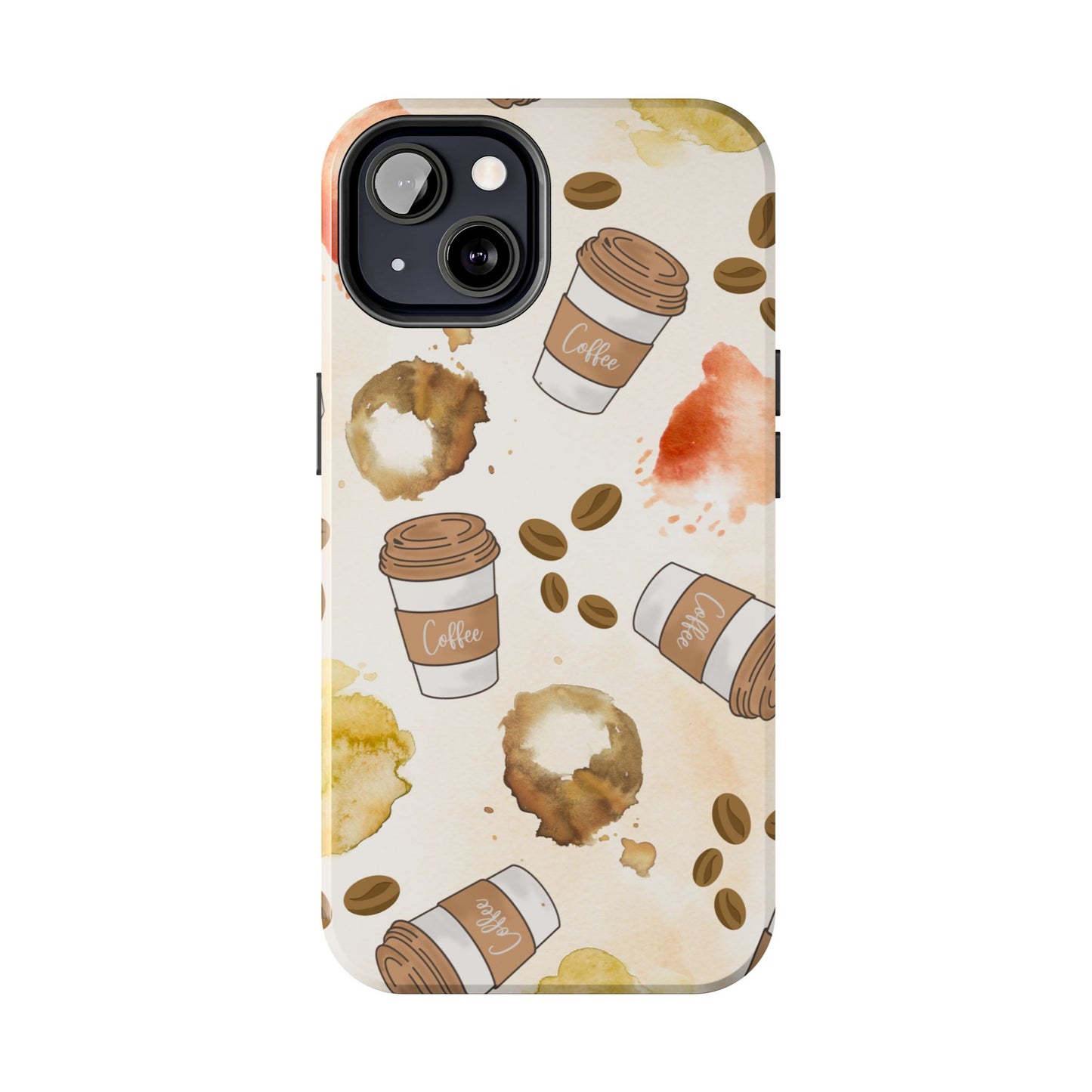 Cute, Trendy, Coffee Lover, Barista Tough Phone Cases for Iphone
