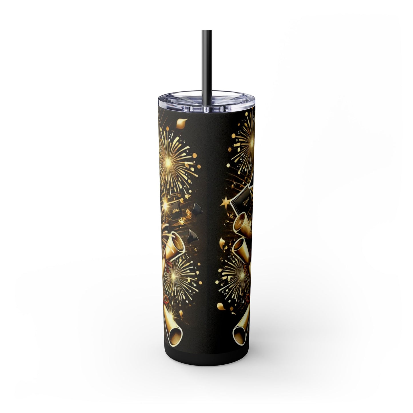 Graduation Tumbler with Straw - Class of 2025 - 20 oz