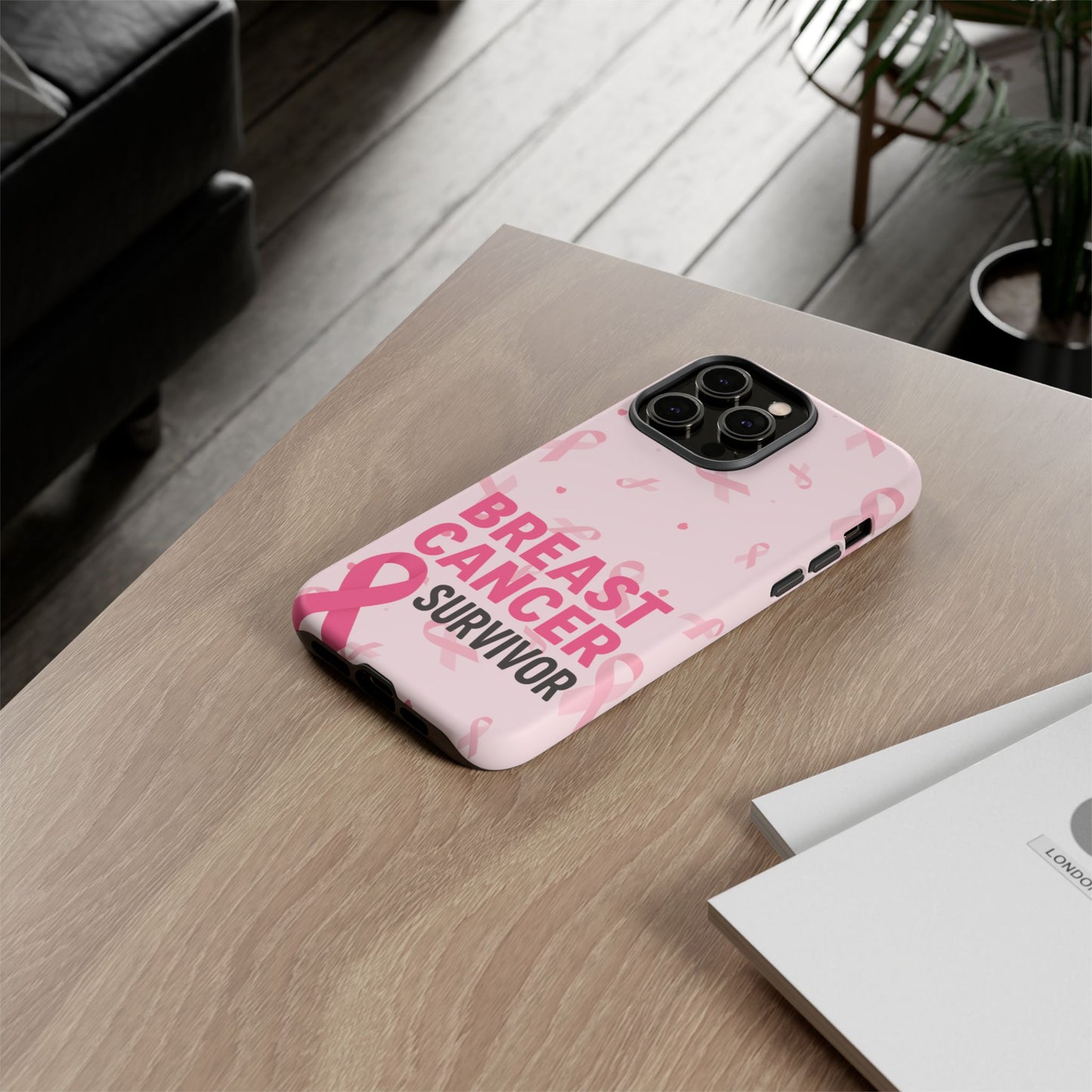Breast Cancer Survivor Phone Case - Supportive Gift for Fighters, Fighters & Cherished Friends, Awareness Month Essentials